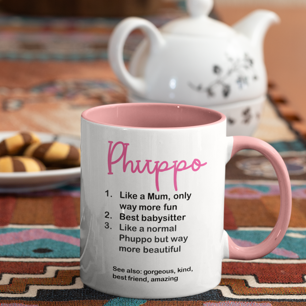 
                      
                        Phuppo Definition Mug
                      
                    