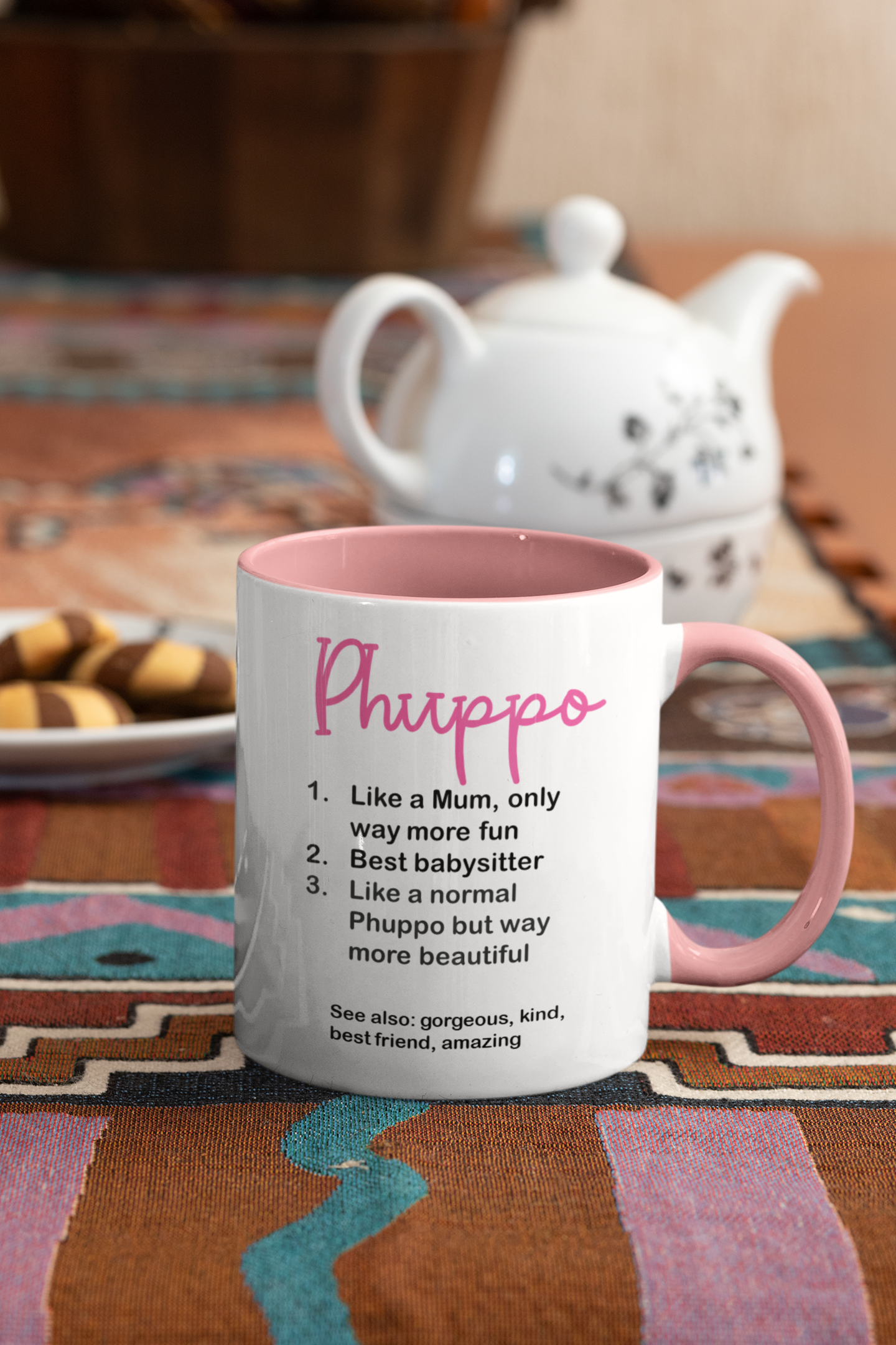 Phuppo Definition Mug