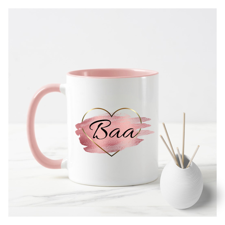 Pink Rose Gold For Her Mug