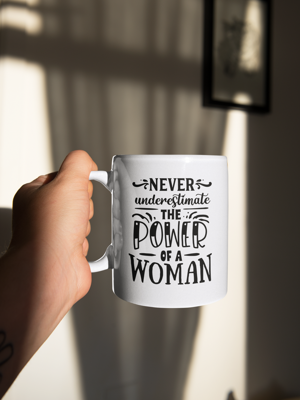 The Power of a Woman Mug