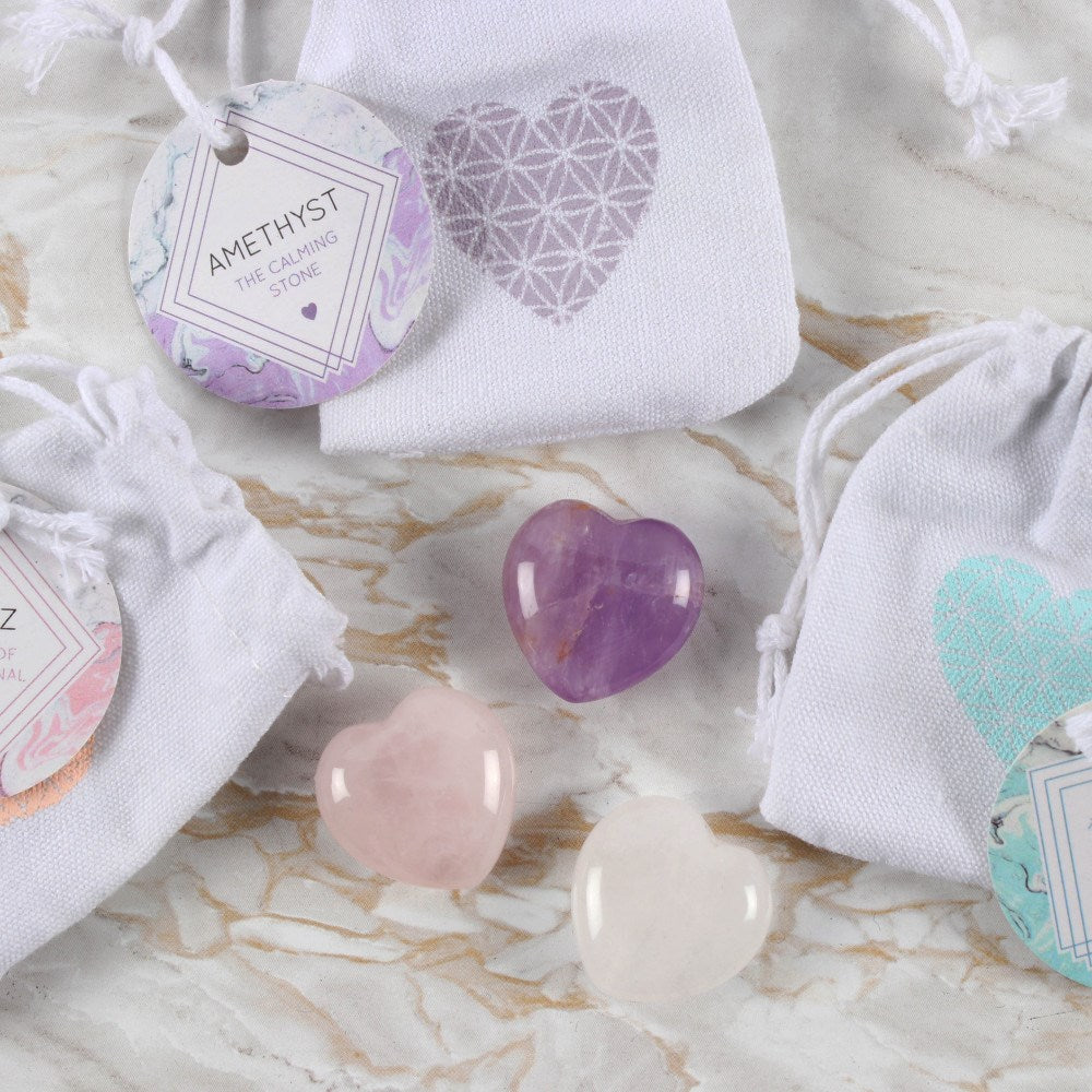 Semi Precious Heart Gifts