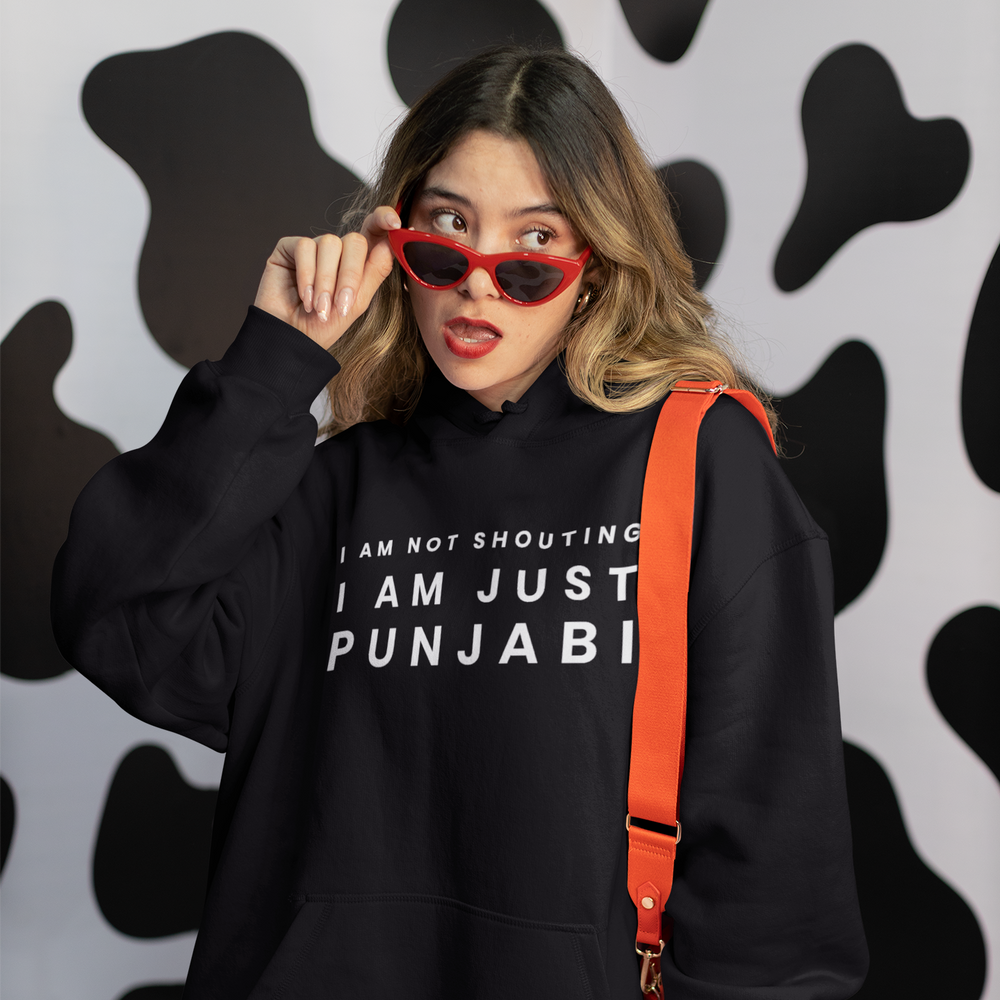 
                      
                        I Am Not Shouting Punjabi Unisex Hoodie - Black
                      
                    