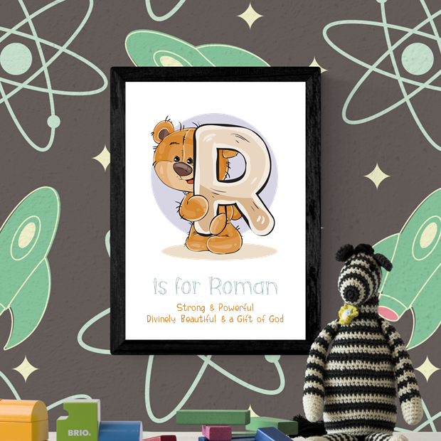 Personalised Name Frame or Print