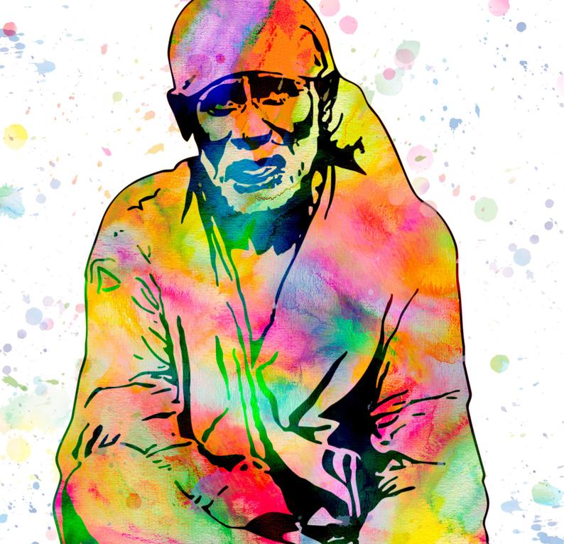 
                      
                        Sai Baba Watercolour Print or Framed
                      
                    