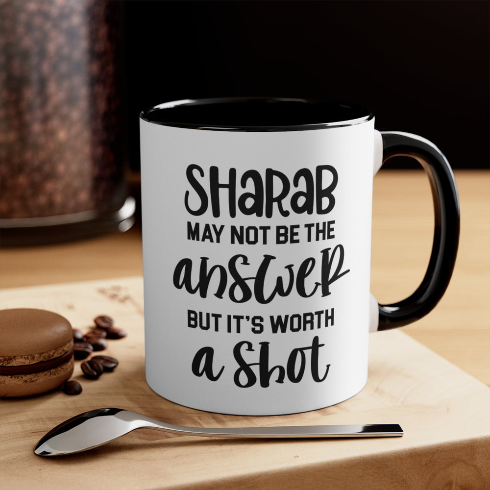 
                      
                        Sharab May Not Be The Answer Mug
                      
                    