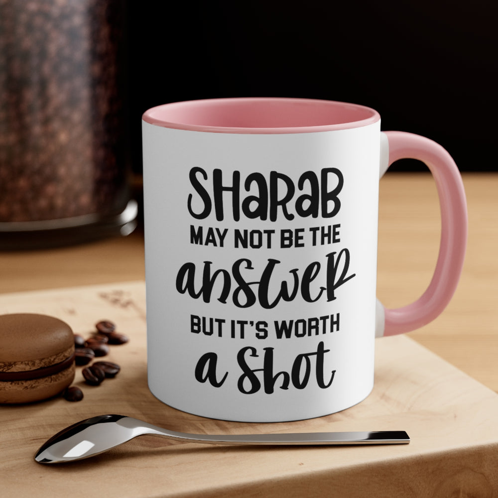 
                      
                        Sharab May Not Be The Answer Mug
                      
                    