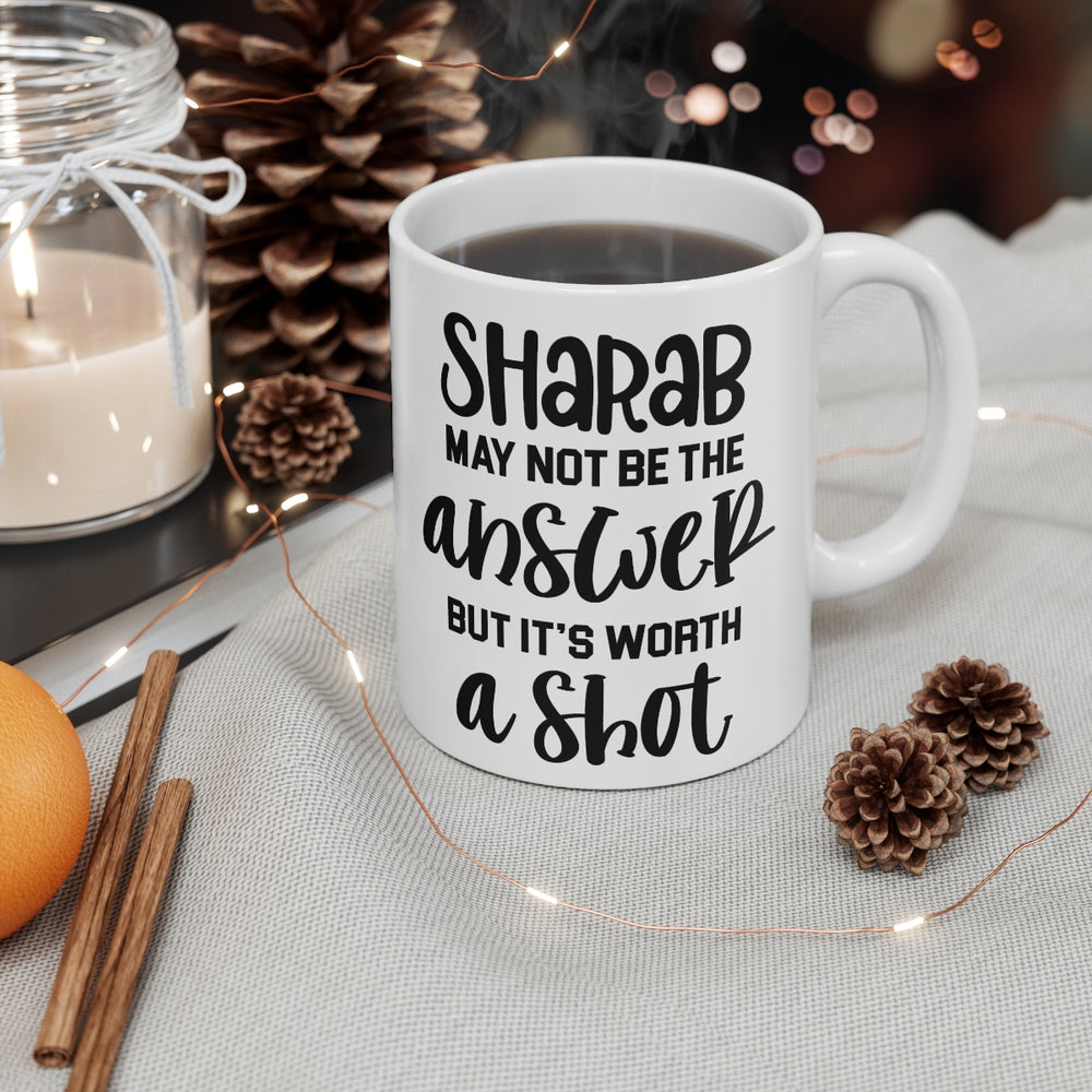 
                      
                        Sharab May Not Be The Answer Mug
                      
                    