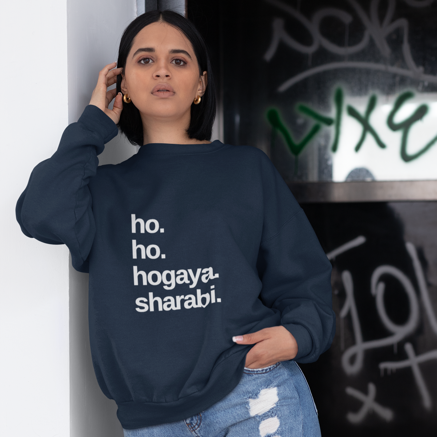 Ho Ho Hogaya Sharabi Unisex Sweatshirt - Various Colours