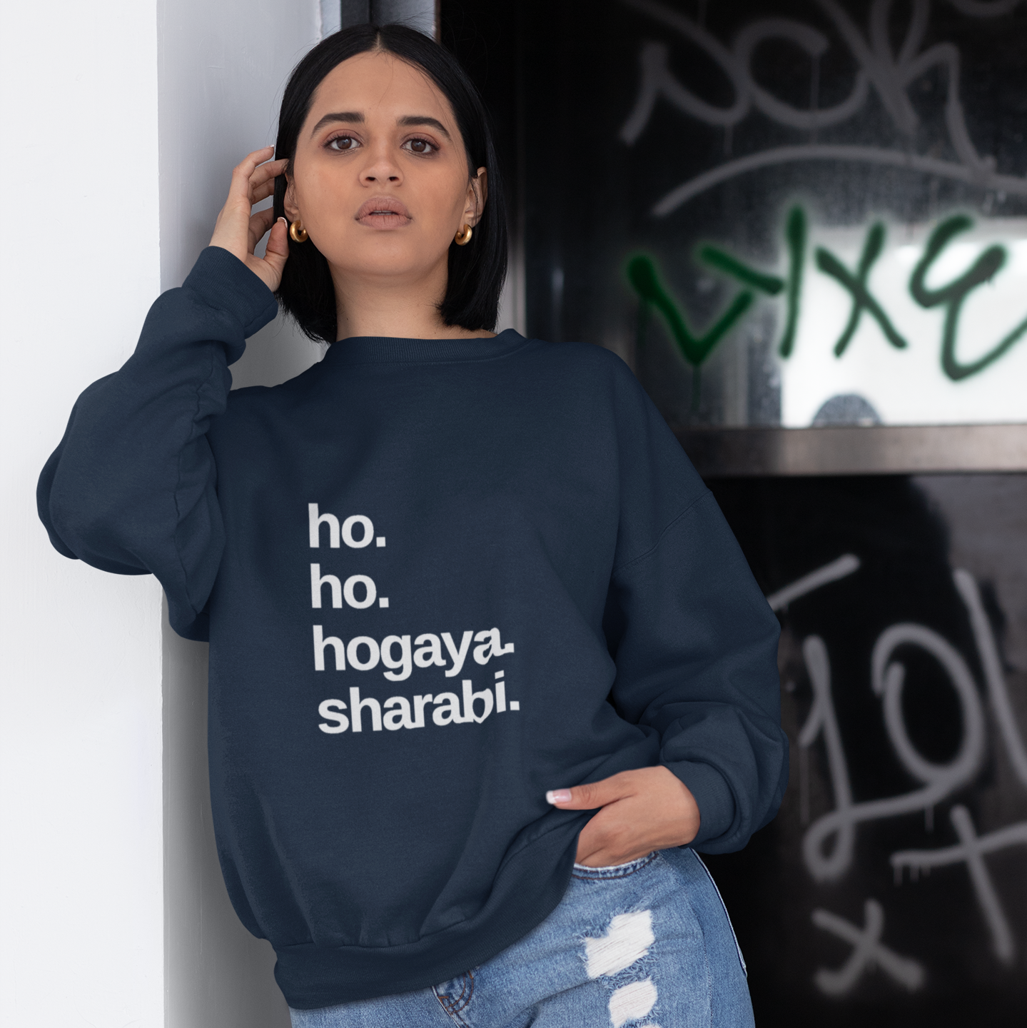 Ho Ho Hogaya Sharabi Unisex Sweatshirt - Various Colours