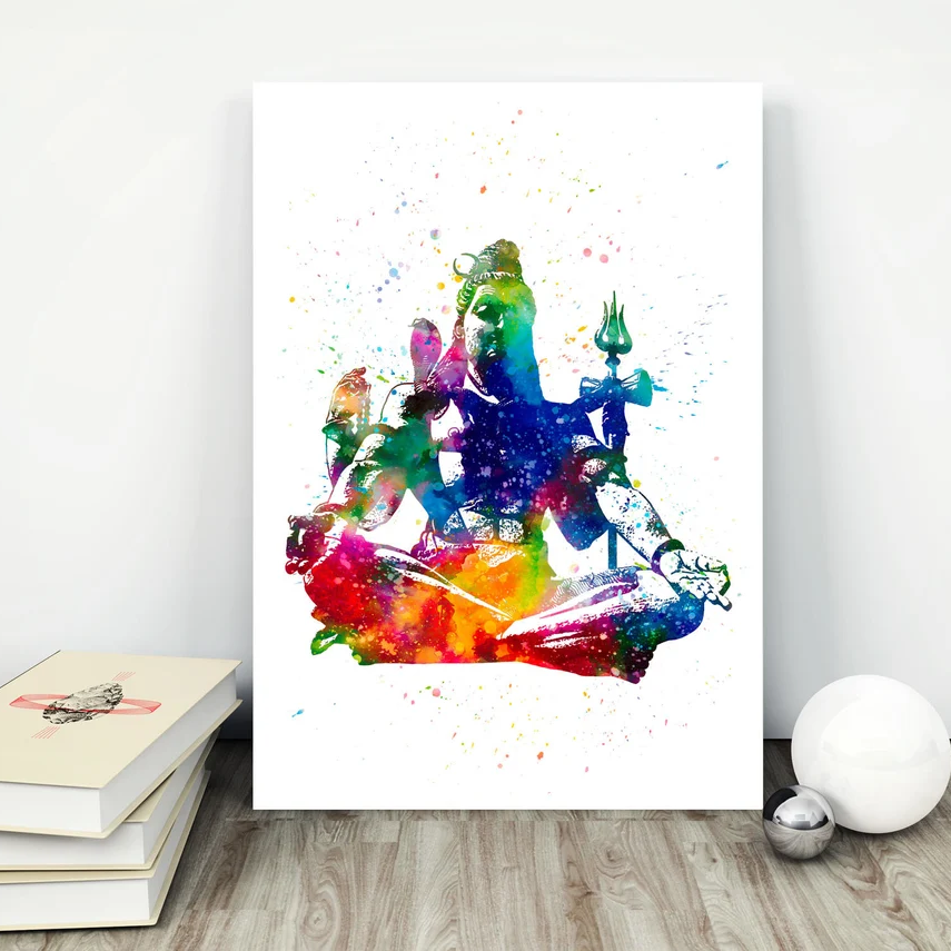 
                      
                        Shiva Watercolour Print or Framed
                      
                    