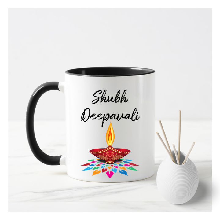 
                  
                    Shubh Deepavali Mug
                  
                