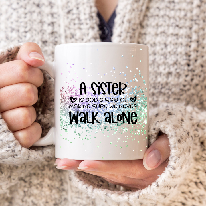 
                      
                        A Sister Is God's Way Mug
                      
                    