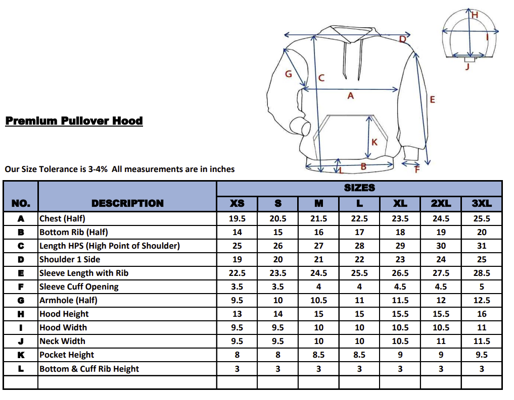 Pure Punjabi Unisex Hoodie - Various Colours