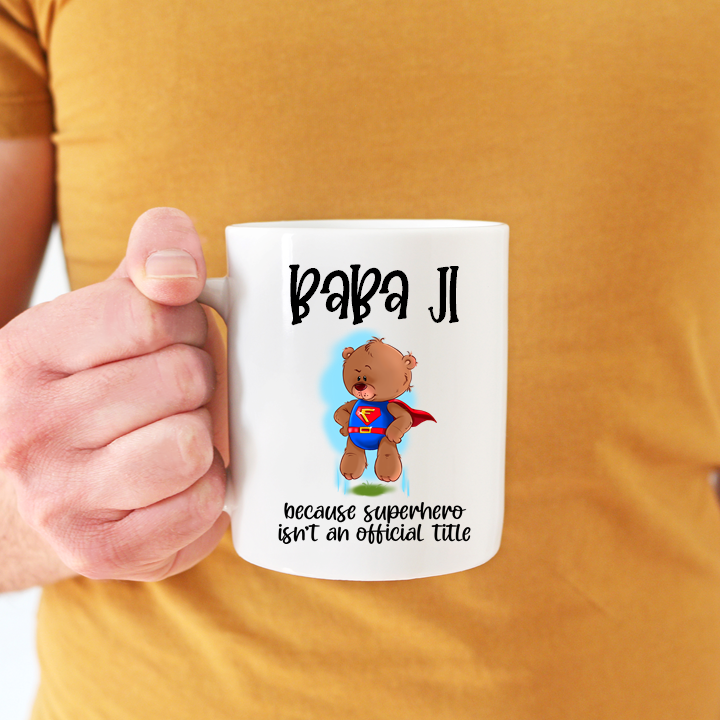 Superhero Name Mug