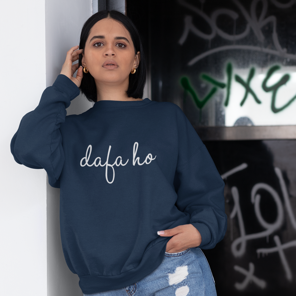 
                      
                        Dafa Ho Unisex Sweatshirt - Various Colours
                      
                    