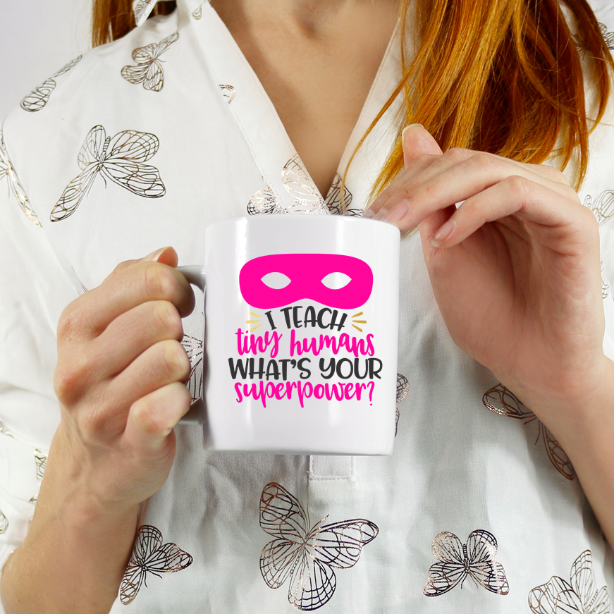 Superpower Teacher Mug