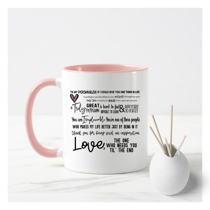 
                      
                        To My Personalise Me Mug
                      
                    