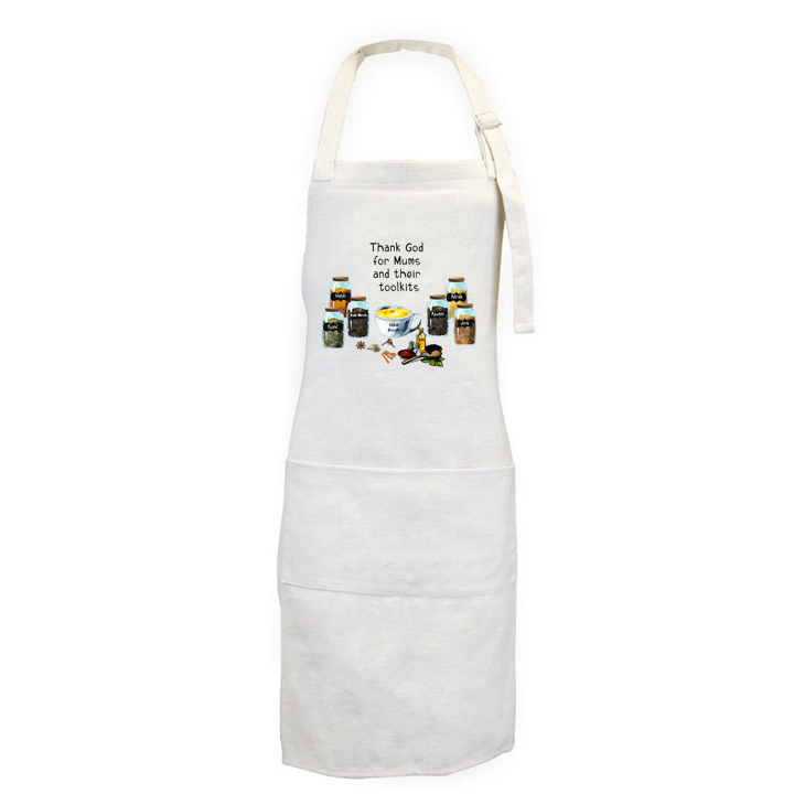 
                  
                    Mother's Toolkit Linen Apron
                  
                