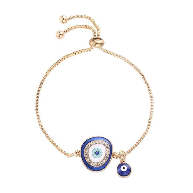 Turkish Crystal Evil Eye Bracelet