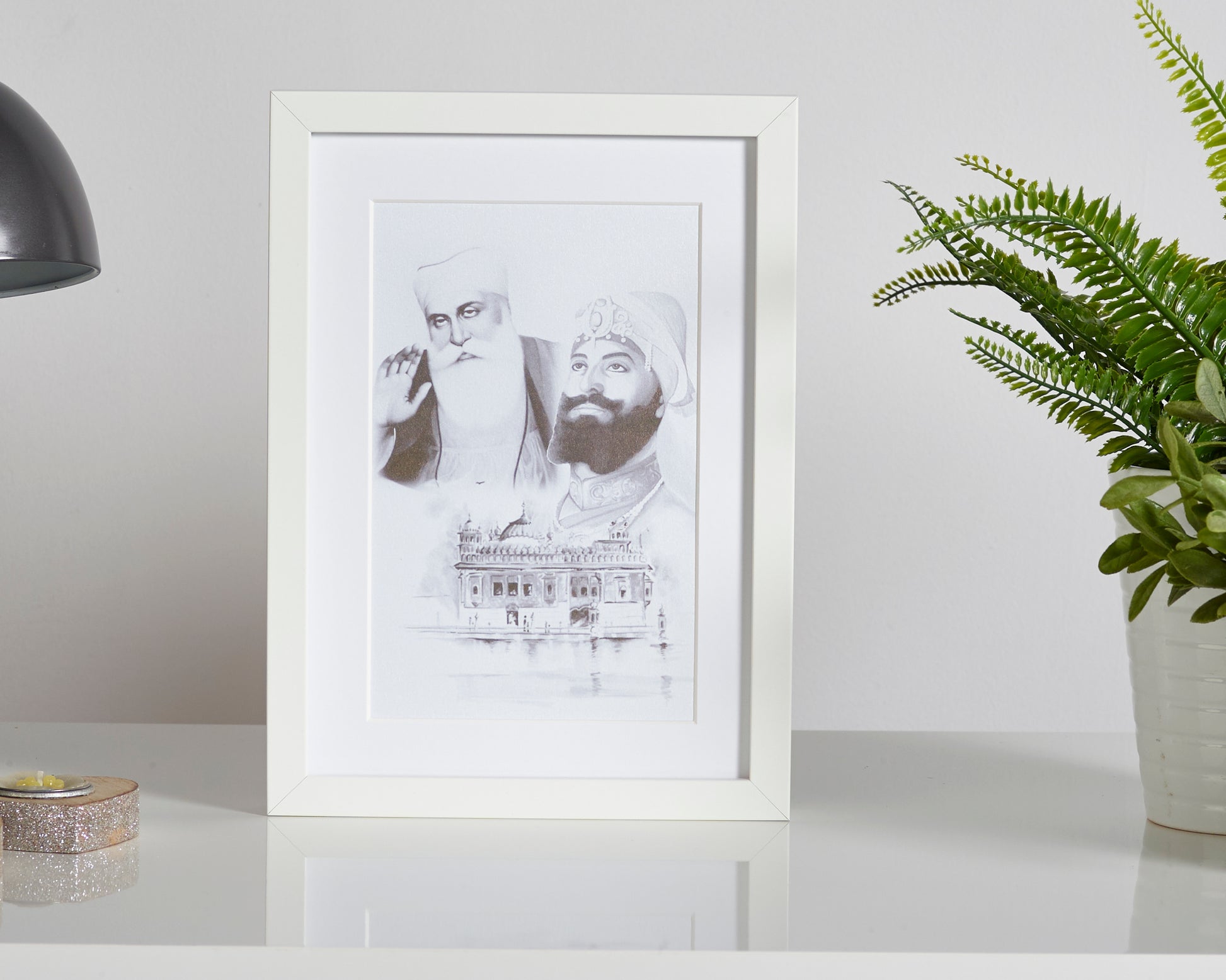 Guru Nanak Dev, Guru Gobind Singh and Golden Temple