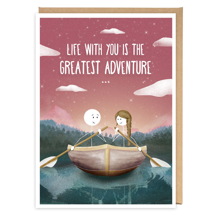 Greatest Adventure Greeting Card