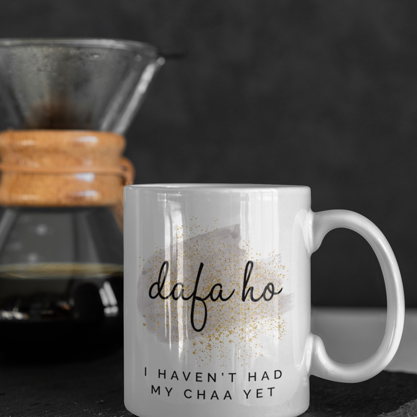 Dafa Ho Grey Chaa Mug