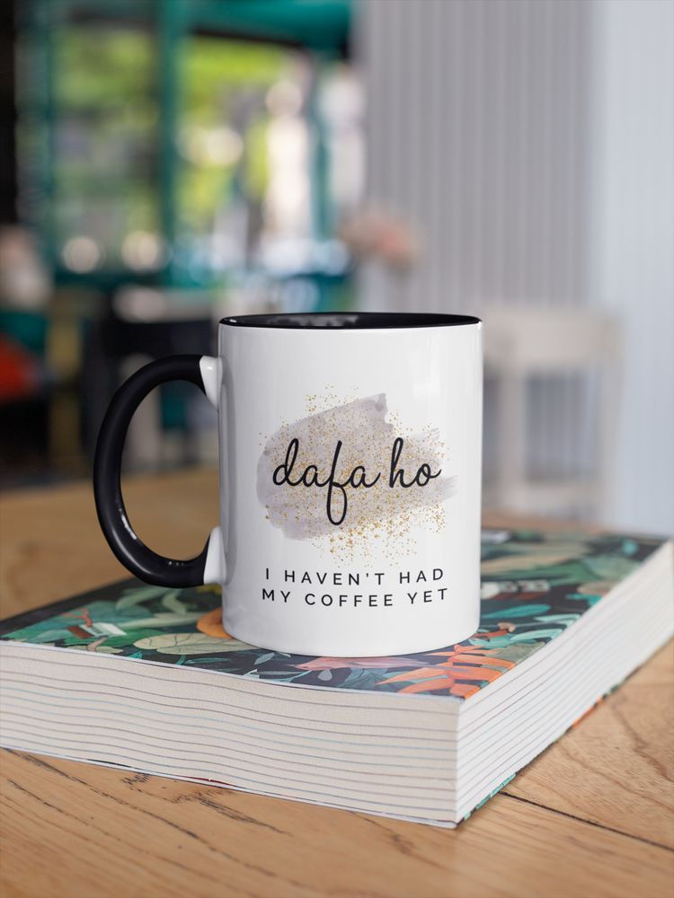 
                  
                    Dafa Ho Grey Coffee Mug
                  
                
