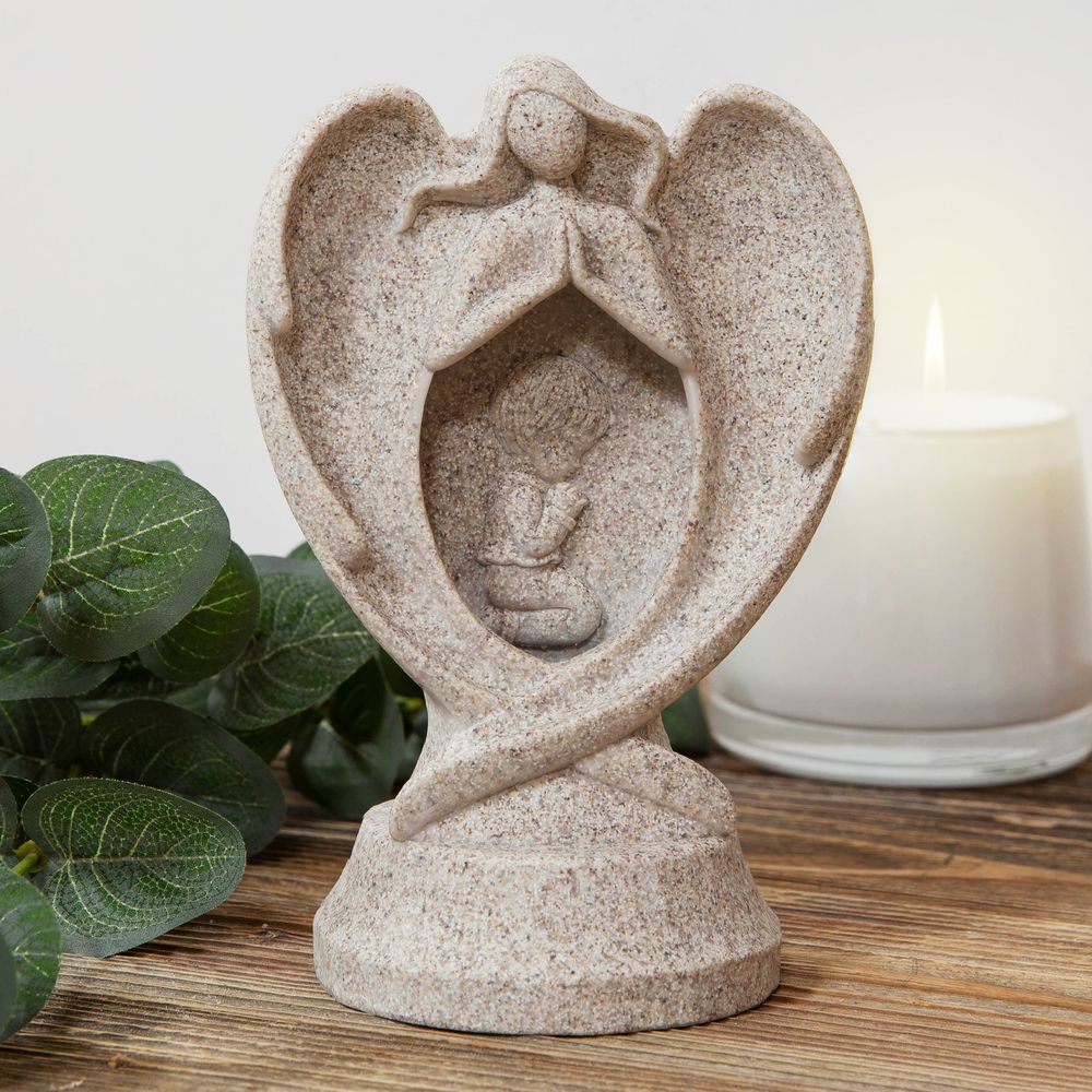 Faith & Hope Guardian Angel Night Light - Boy