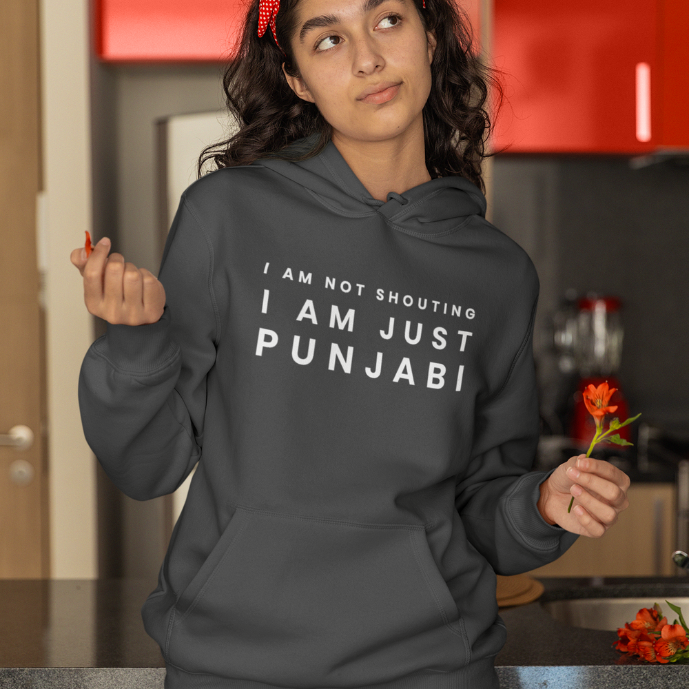 
                      
                        I Am Not Shouting Punjabi Unisex Hoodie - Storm Grey
                      
                    