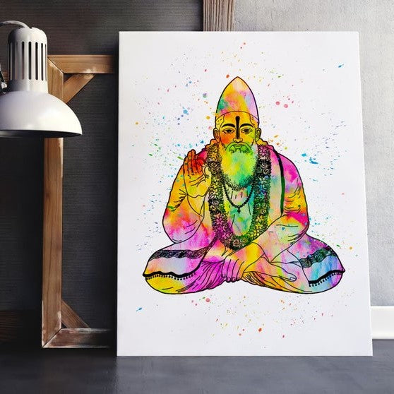 
                      
                        Kabir Das Watercolour Print or Framed
                      
                    