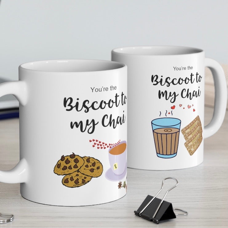 Parle G Biscoot & Chai Mug