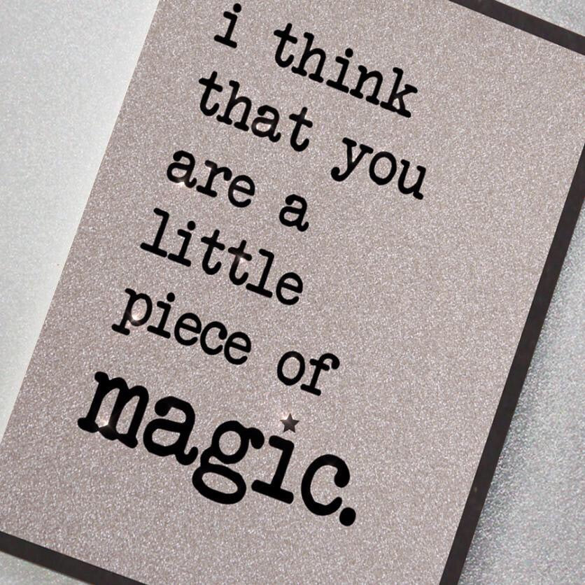 Magic Greeting Card