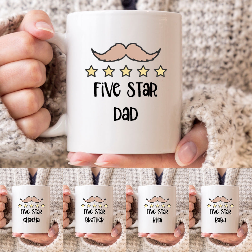 Five Star Name Mug