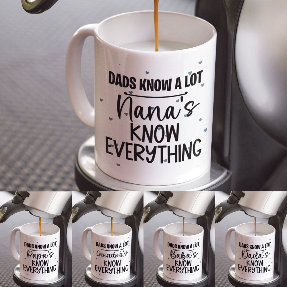 
                      
                        Dad's Know Everything Mug
                      
                    