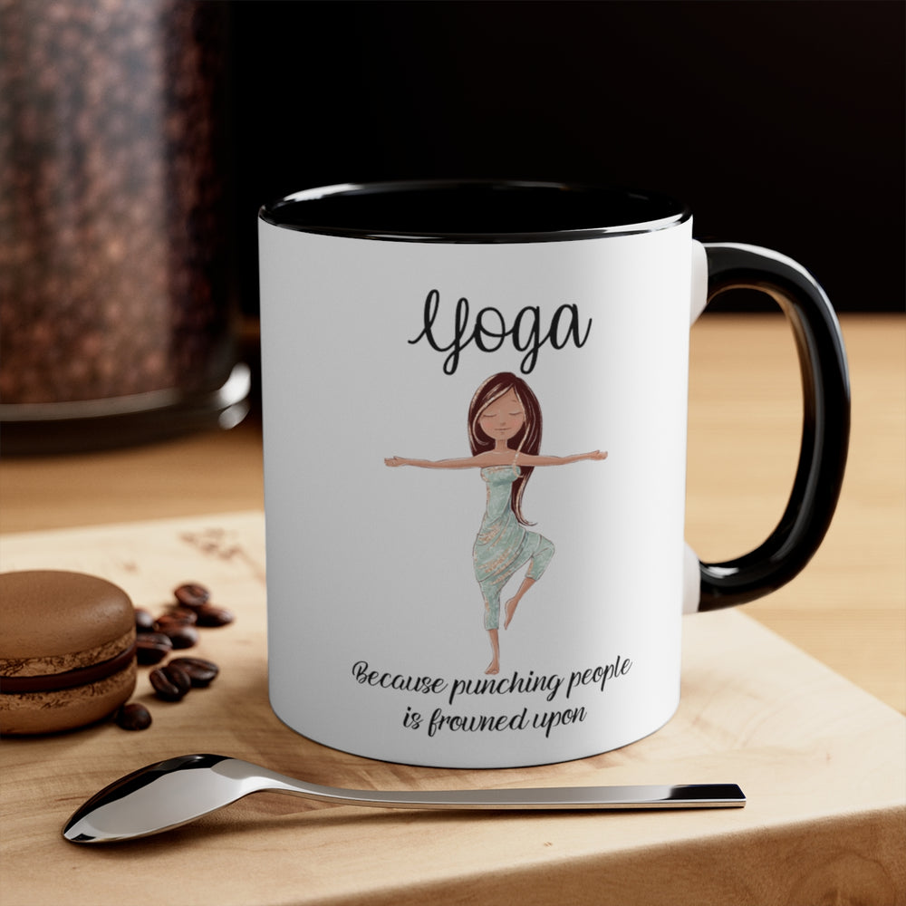 
                      
                        Punching People Yoga Mug
                      
                    