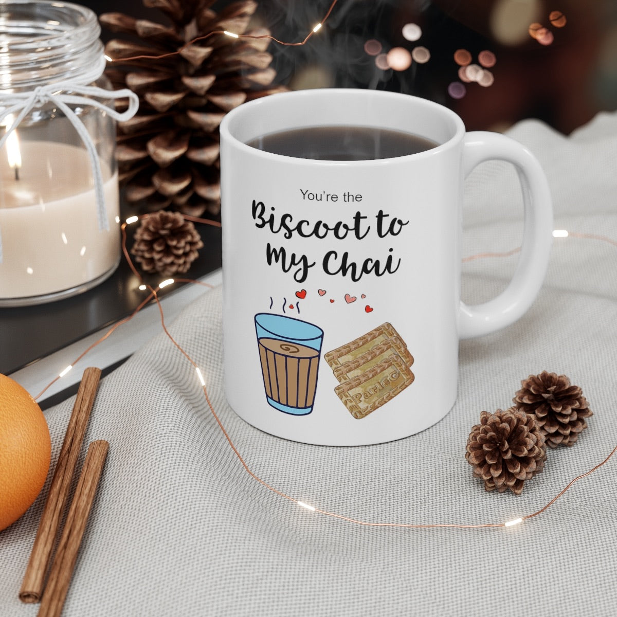 Parle G Biscoot & Chai Mug