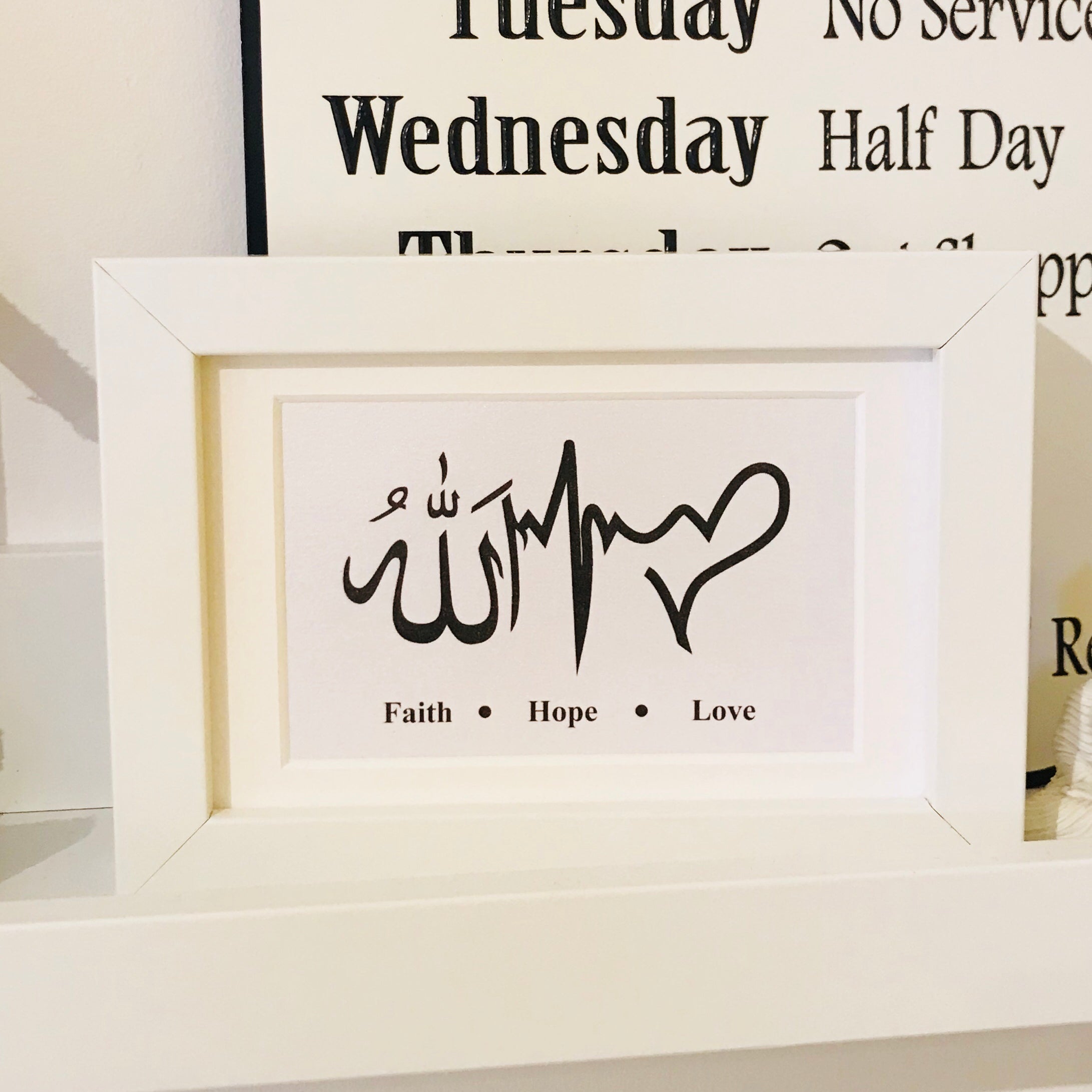 Faith Hope Love - Islam
