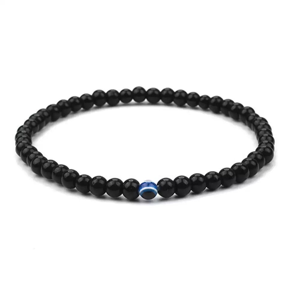 
                      
                        Soothing Protection Unisex Beaded Evil Eye Bracelet
                      
                    