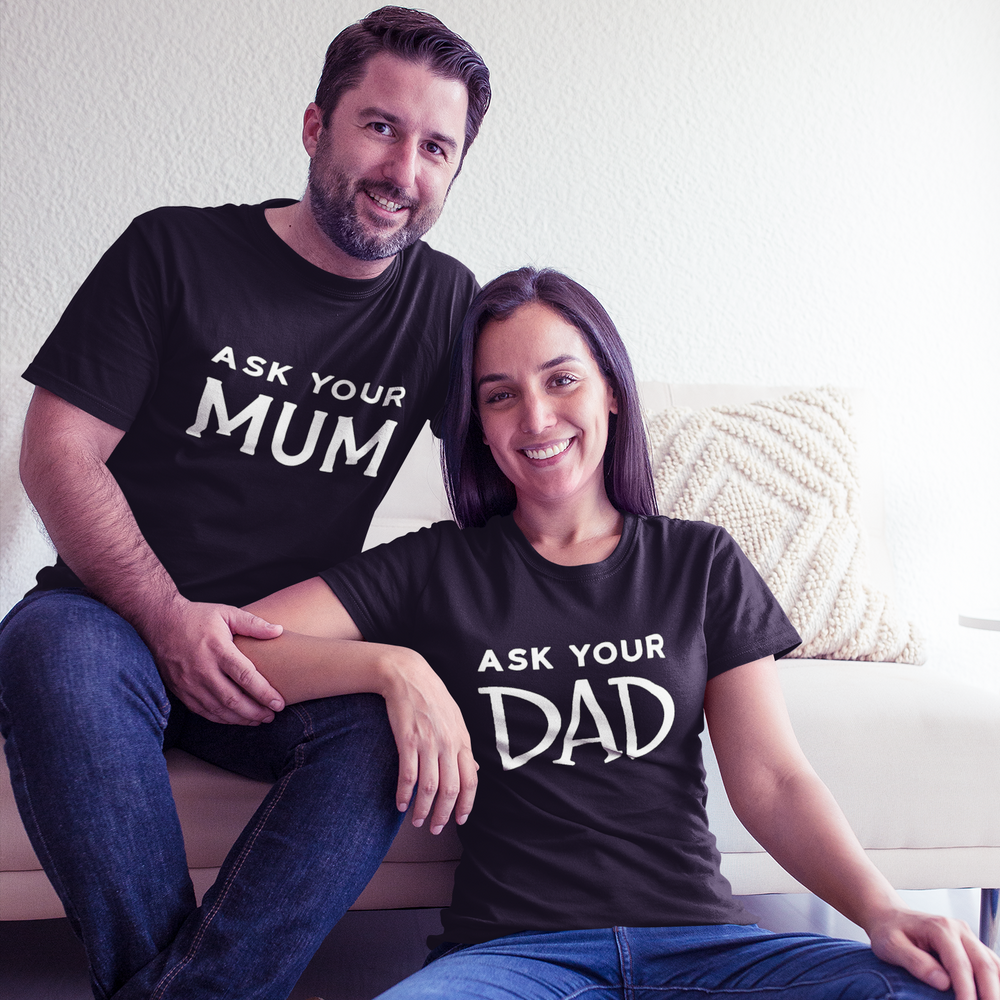 
                      
                        BASIC ESSENTIALS: Ask Your Dad Tee
                      
                    