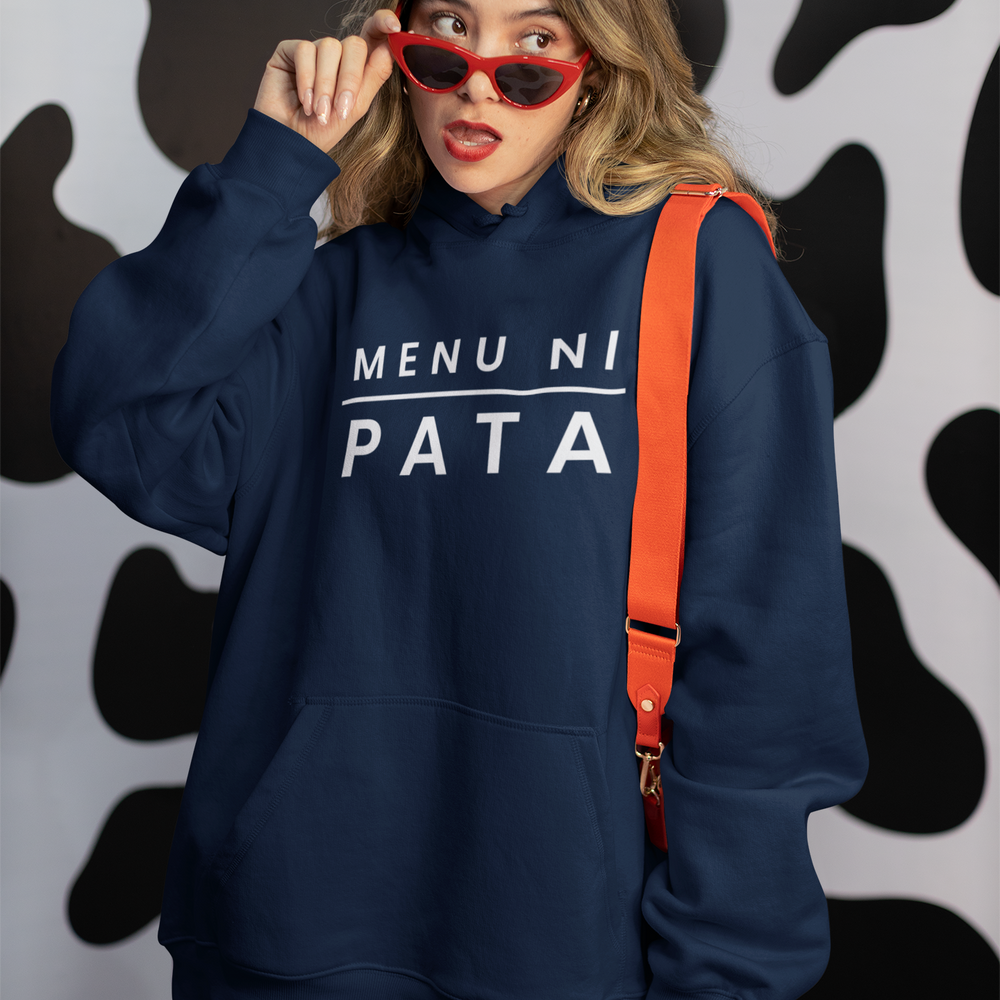 
                      
                        Menu Ni Pata Unisex Hoodie - Various Colours
                      
                    