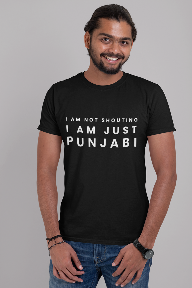 
                  
                    I Am Not Shouting Punjabi Unisex T-Shirts Black
                  
                